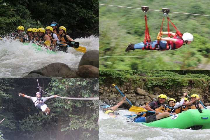 Best combination :Rafting level III with canopy zip lines and Superman cable in La Fortuna zone - Photo 1 of 6